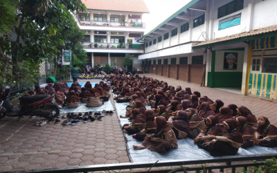 GELAR DO'A BERSAMA SISWA DAN GURU